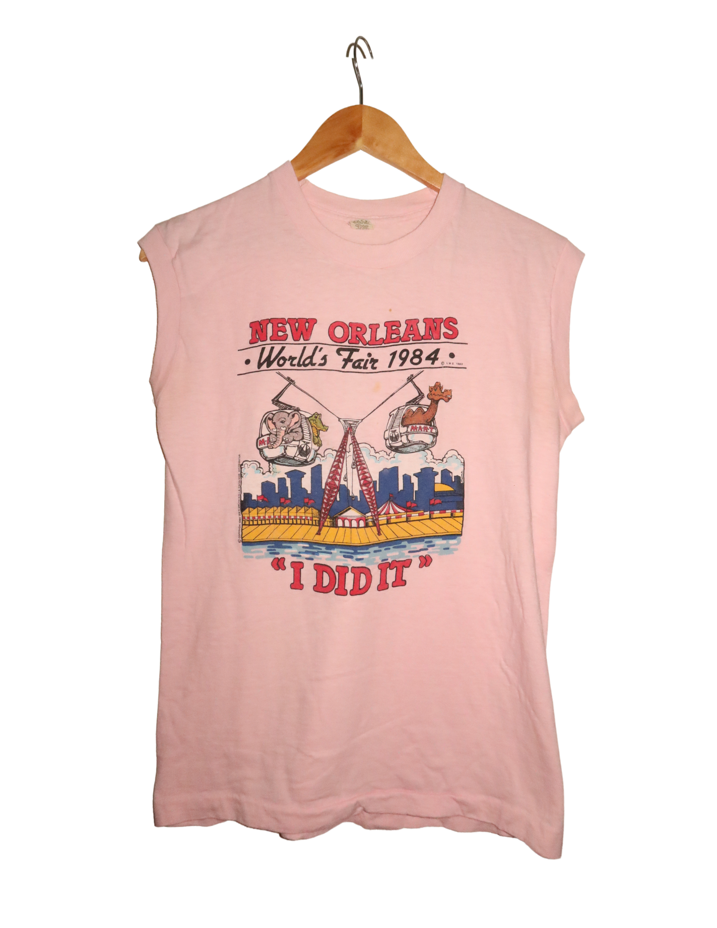 NEW ORLEANS WORLD FAIR 1984 GRAPHIC TEE LARGE
