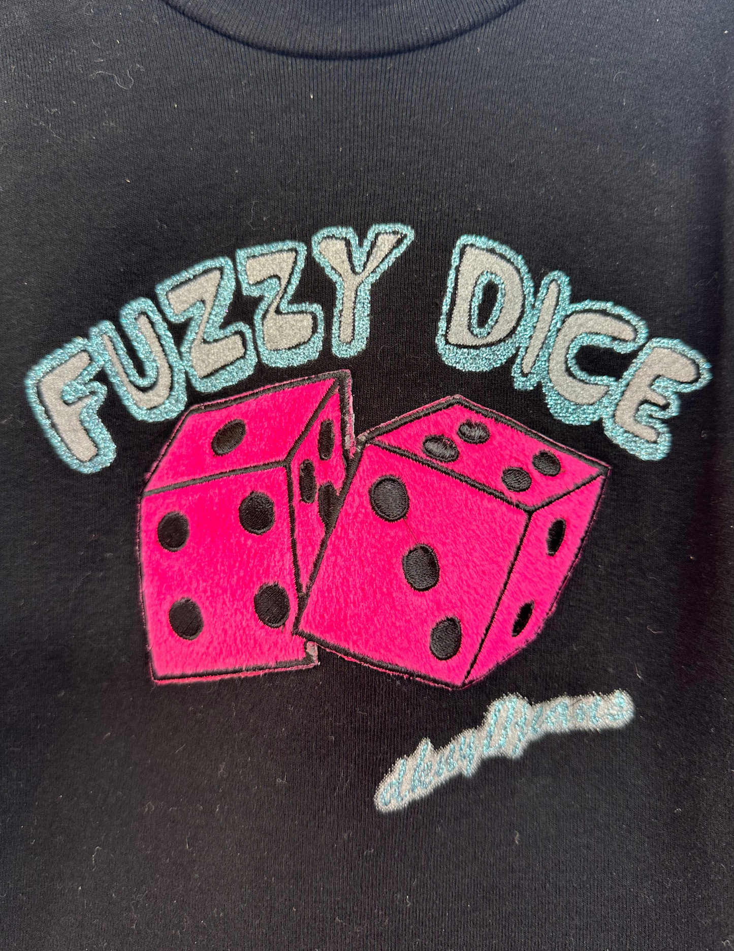 DKNY JEANS FUZZY DICE TANK XS