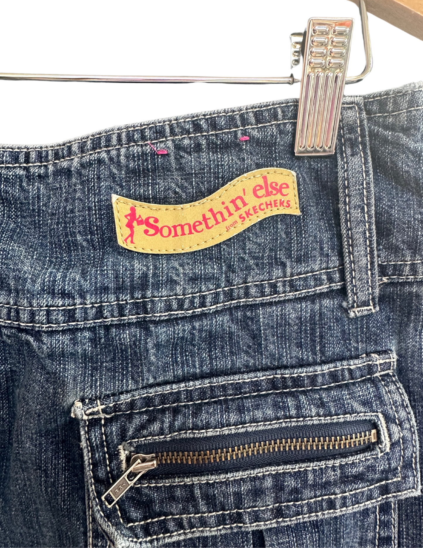 SKETCHERS DENIM MINI SKIRT SIZE 6