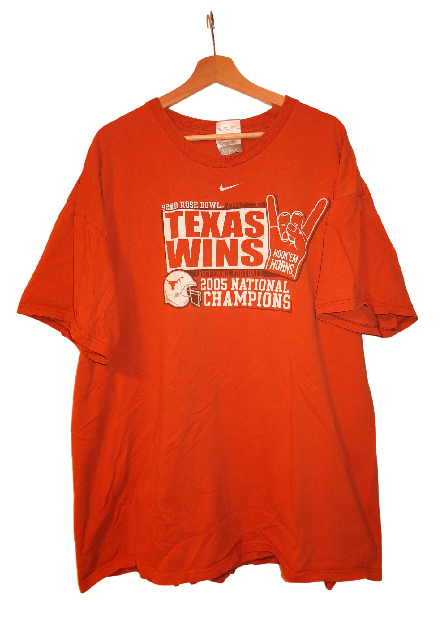 2005 TEXAS LONGHORNS TSHIRT 2XL