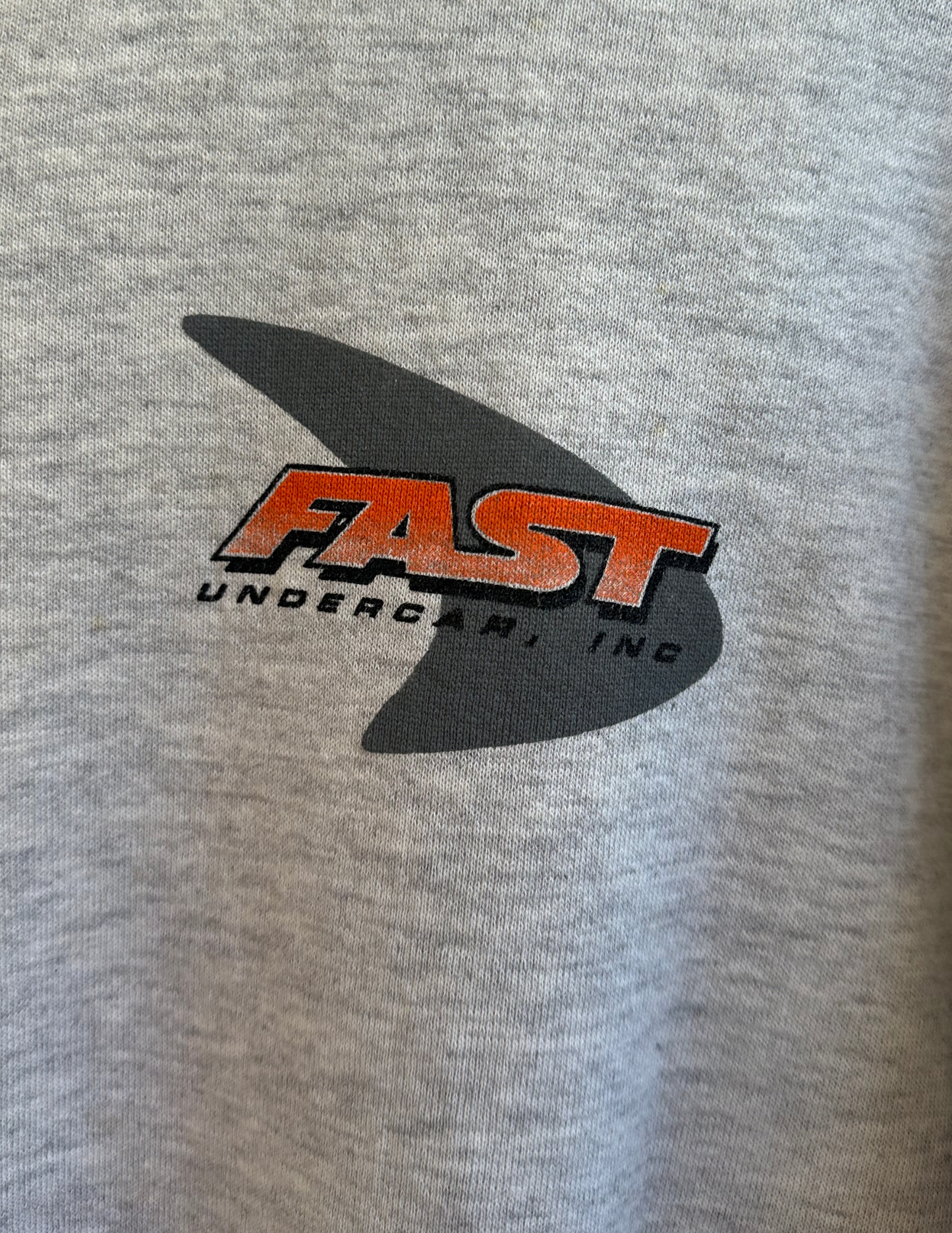 GREY RACING CREWNECK LARGE