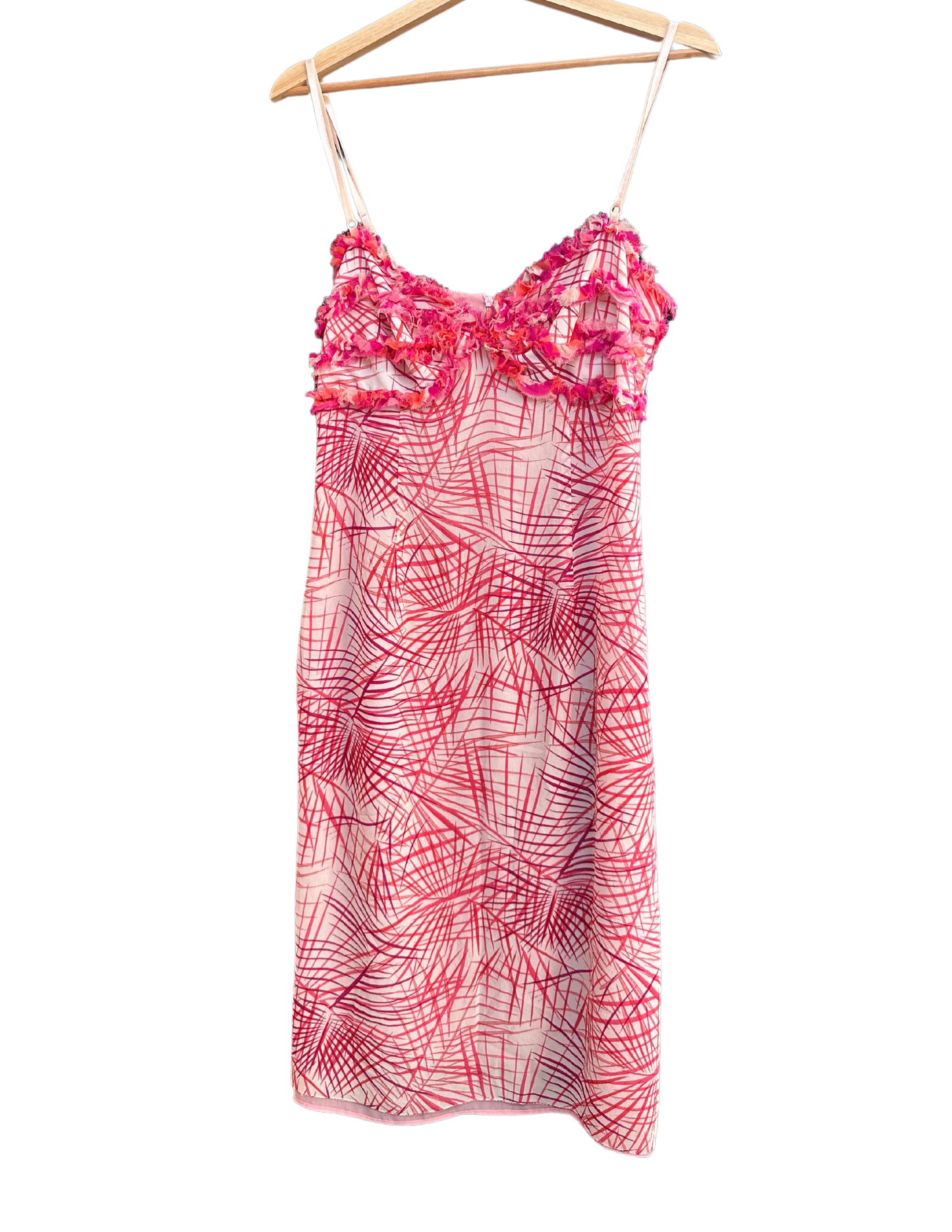 SILK TO-THE-KNEE DRESS SIZE 6