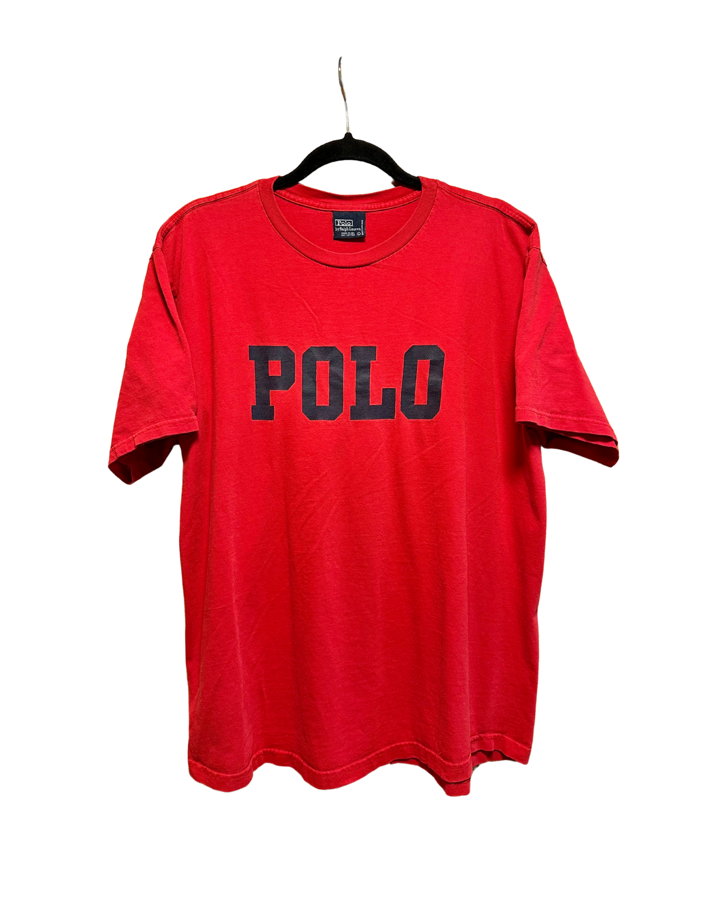 RED AND NAVY POLO TSHIRT LARGE