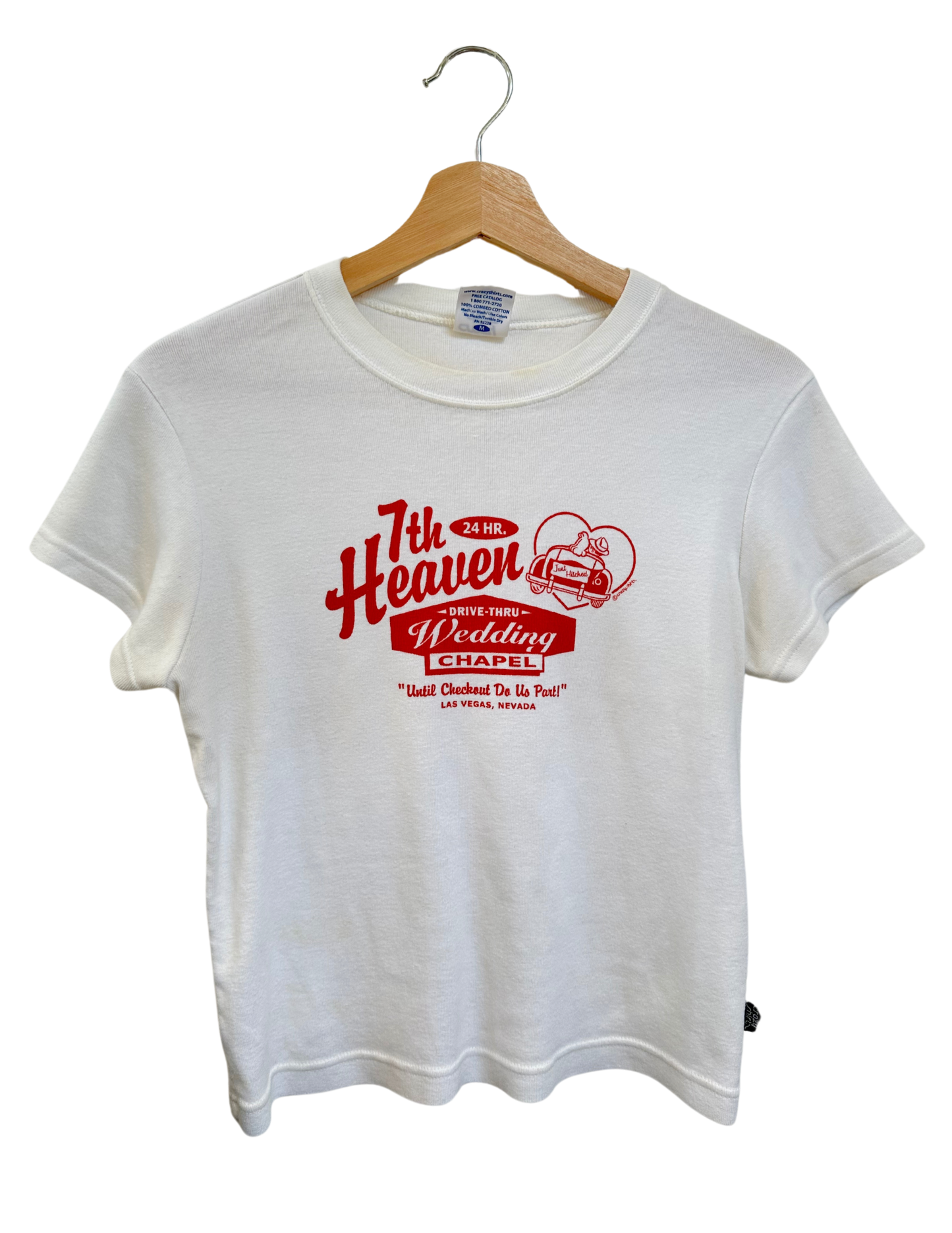 7TH HEAVEN WEDDING CHAPEL TEE SMALL