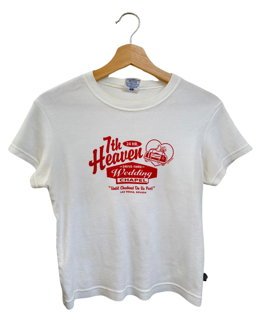 7TH HEAVEN WEDDING CHAPEL TEE SMALL