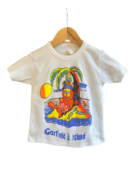 NEON GARFIELD BABY TEE XXS