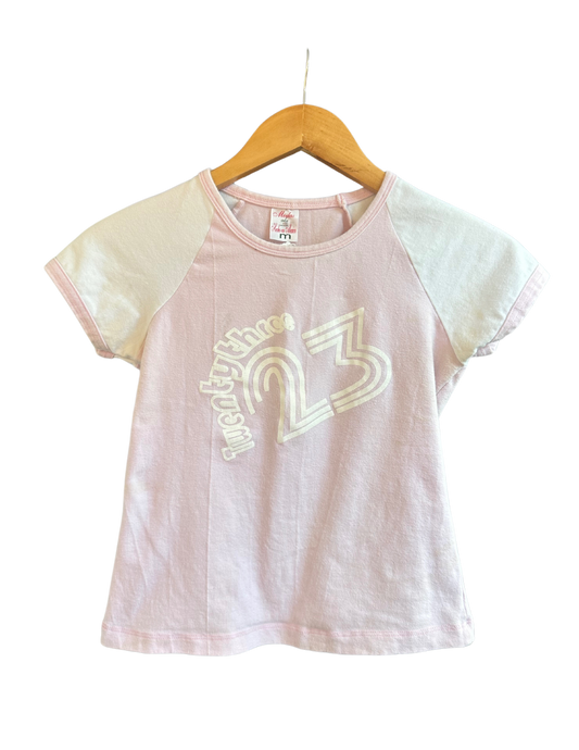 23 BABY PINK FITTED TEE XS/S