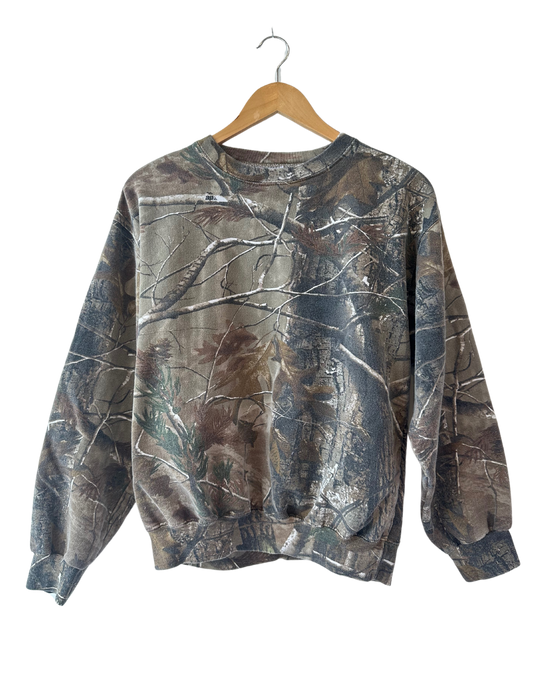 CAMO SWEATSHIRT MEDIUM