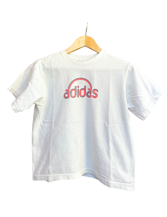 ADIDAS WHITE BABY TEE S/M