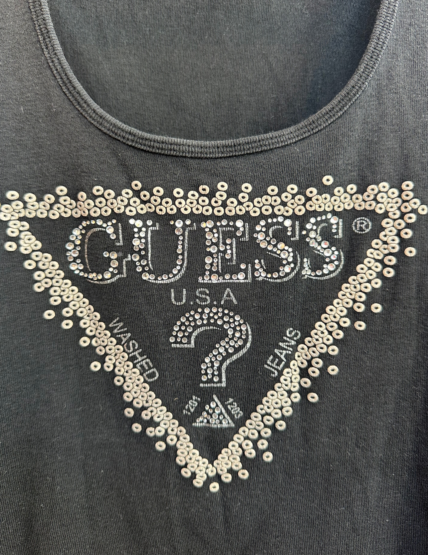 GUESS SEQUIN TANK SMALL