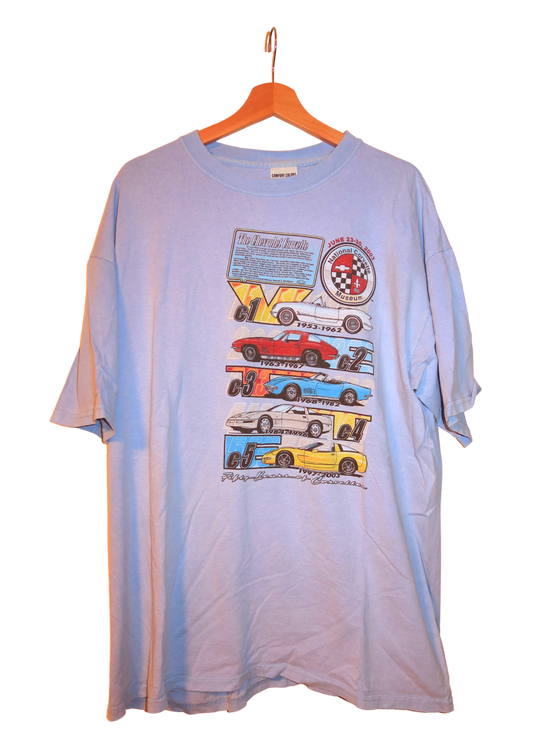 BABY BLUE CHEVROLET TSHIRT XL