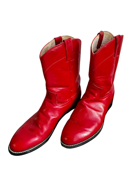 RED HOT COWBOY BOOTS SIZE 7